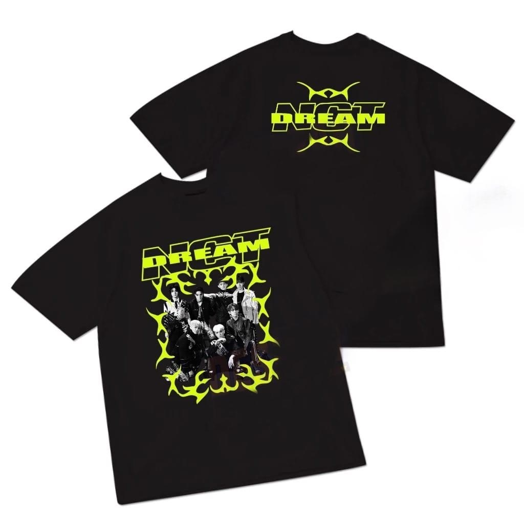 KAOS KOREAN KPOP NCT DREAM THE DREAM SHOW 3 TDS 3 ATASAN WANITA & PRIA KAOS KATUN COTTON COMBED 30S 