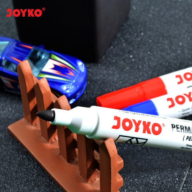 

[1 Pcs] Spidol Permanent Marker Joyko (Hitam(PM-17), Biru(PM-18), Merah(PM-19))