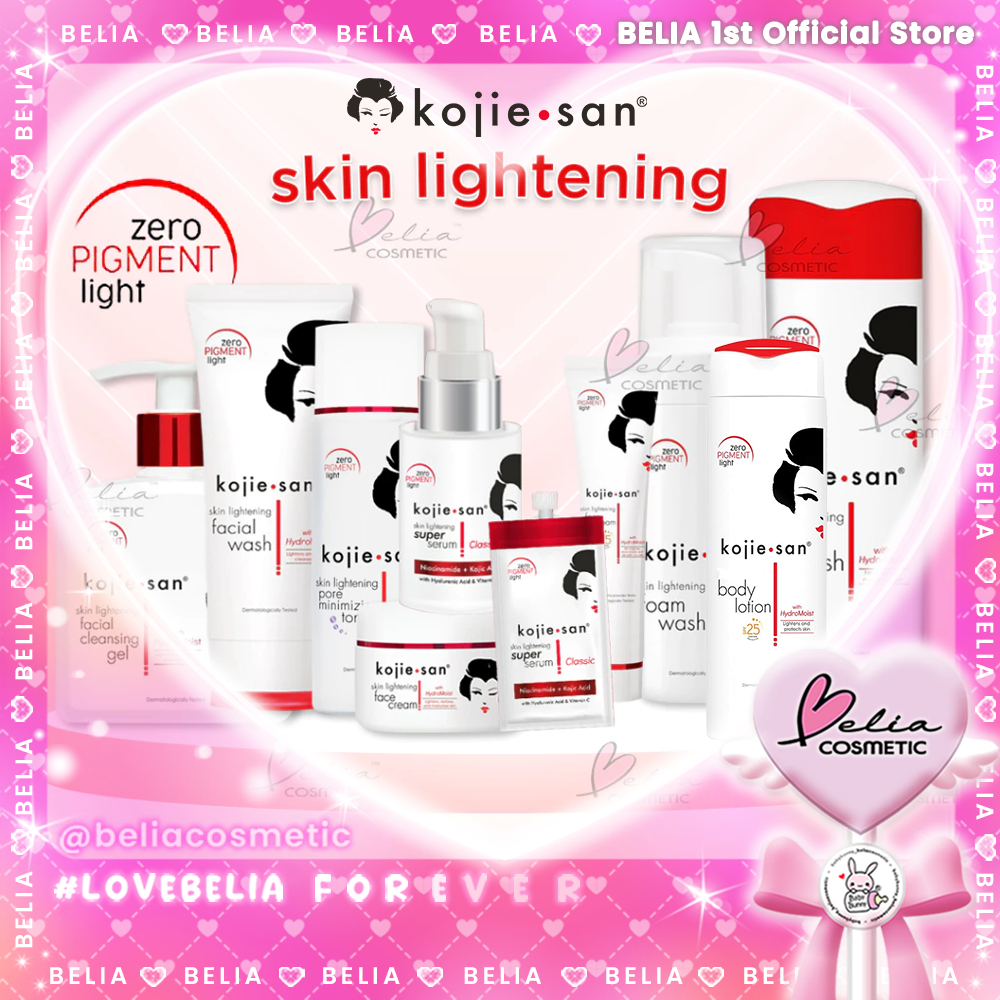 [ BELIA ] Kojie San Face Lightening Cream Kojiesan Whitening Skin Krim Pemutih 30g BPOM