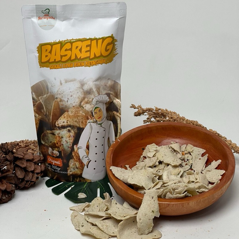 

Basreng Rasa Asin Dapur Marissya Icha 150 Gram