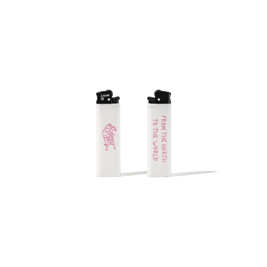 FNTW SWAPMEET WHITE PINK LIGHTER