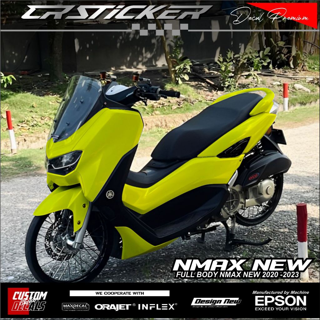 Decal nmax new fullbody polos - Sticker nmax new full body 2020 2021 2022 2023 terbaru terlaris