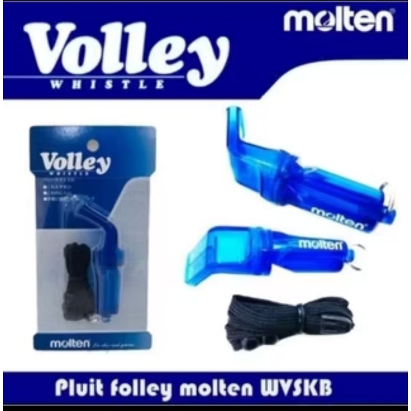 PLUIT MOLTEN VOLLEY PEULUIT SEMPRITAN WASIT OLAHRAGA VOLLY VOLI WHISTLE DOLFIN VOLLEY