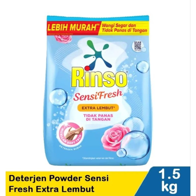 Rinso Detergen Bubuk 1,5 Kg