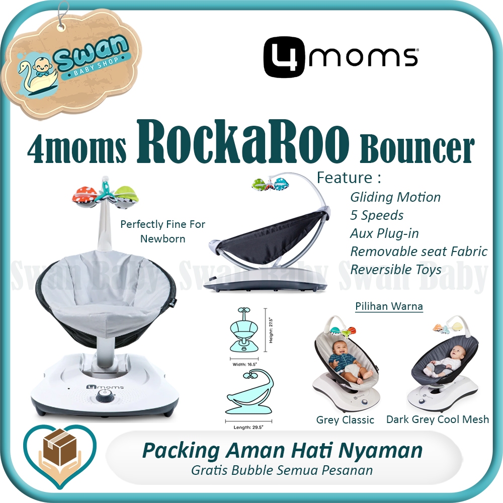 4Moms RockaRoo Baby Bouncer Rocker