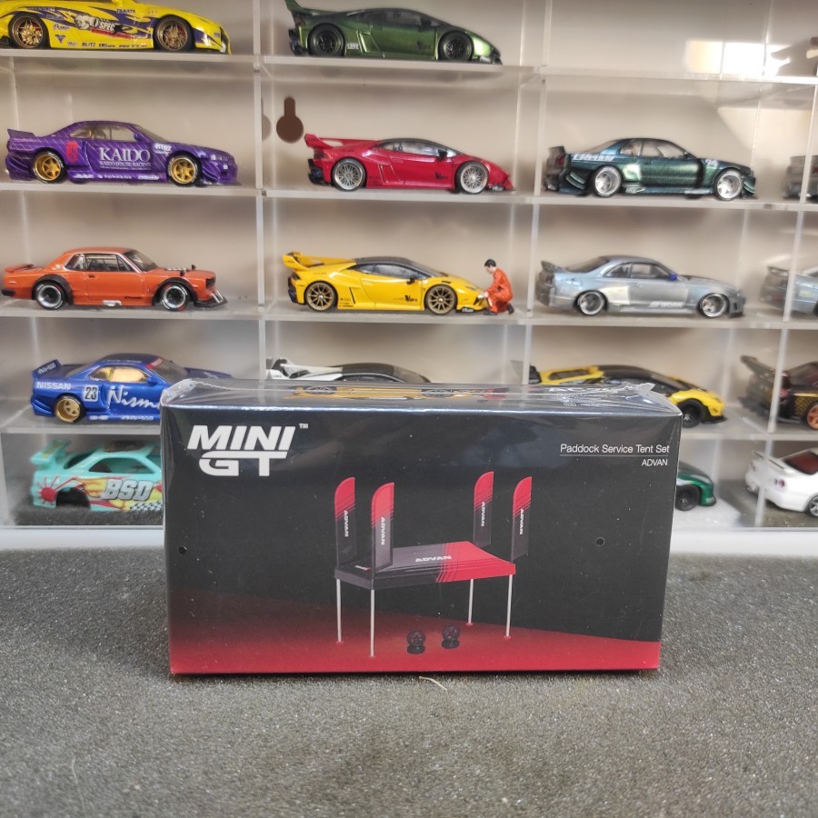 MGT AC20 MINI GT Paddock Service Tent Set ADVAN