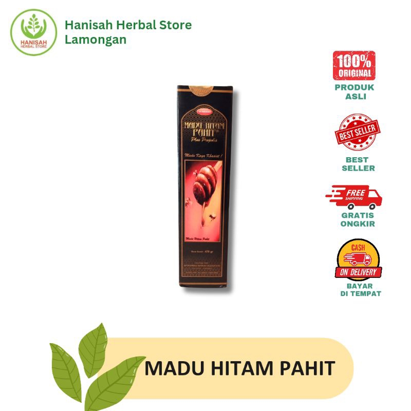 

Madu Hitam Pahit MHP/Madu Plus Propolis 470 Gr