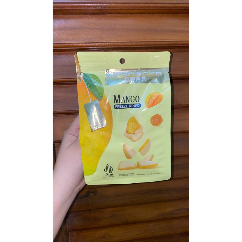 

Buah Kering/ Freeze Dried Fruits MANGGA/ MANGO ursnacks