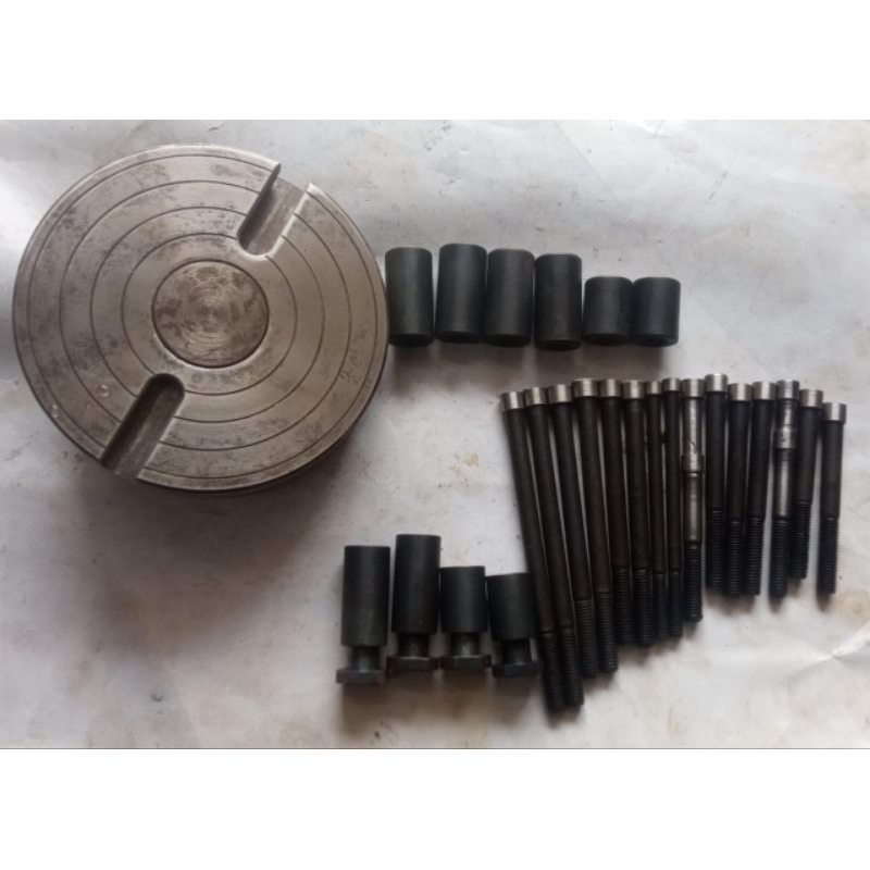 jig head / dudukan head di mesin bubut