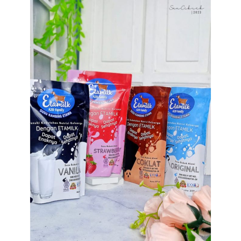 

Etamilk A2D Family / Susu Kambing Etawa Bubuk Alami