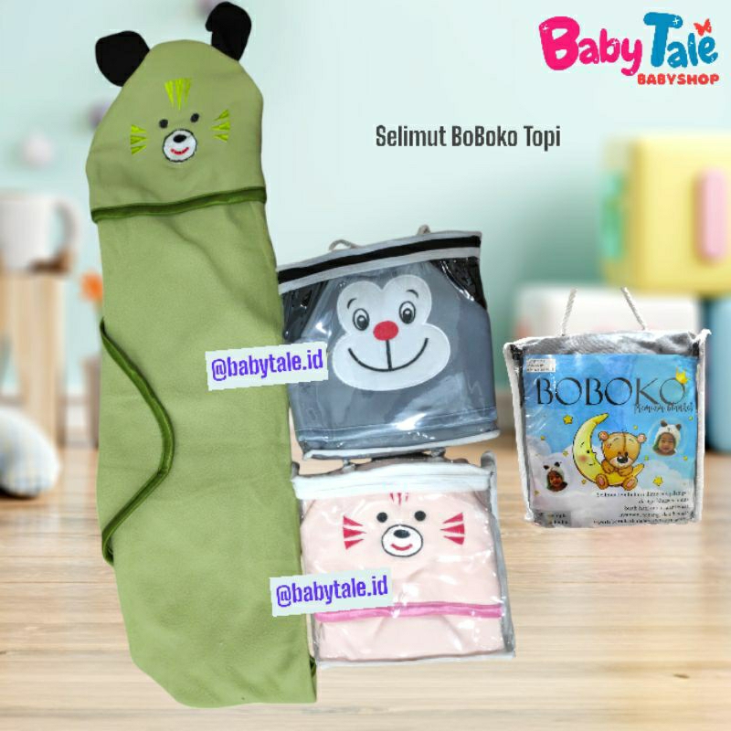 Selimut Bayi Boboko Premium Blanket | Baby Blanket Selimut Topi Bayi Selimut Tidur Bayi Selimut Hood