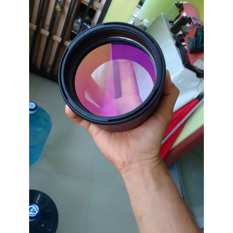 Lensa Achromatic Objektif D100/F700 Bahan Phonescooping Teleskop Teropong Bintang