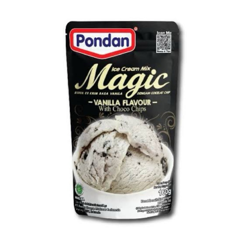 

PONDAN Ice Cream Magic Bubuk Es Cream instan 160 Gram