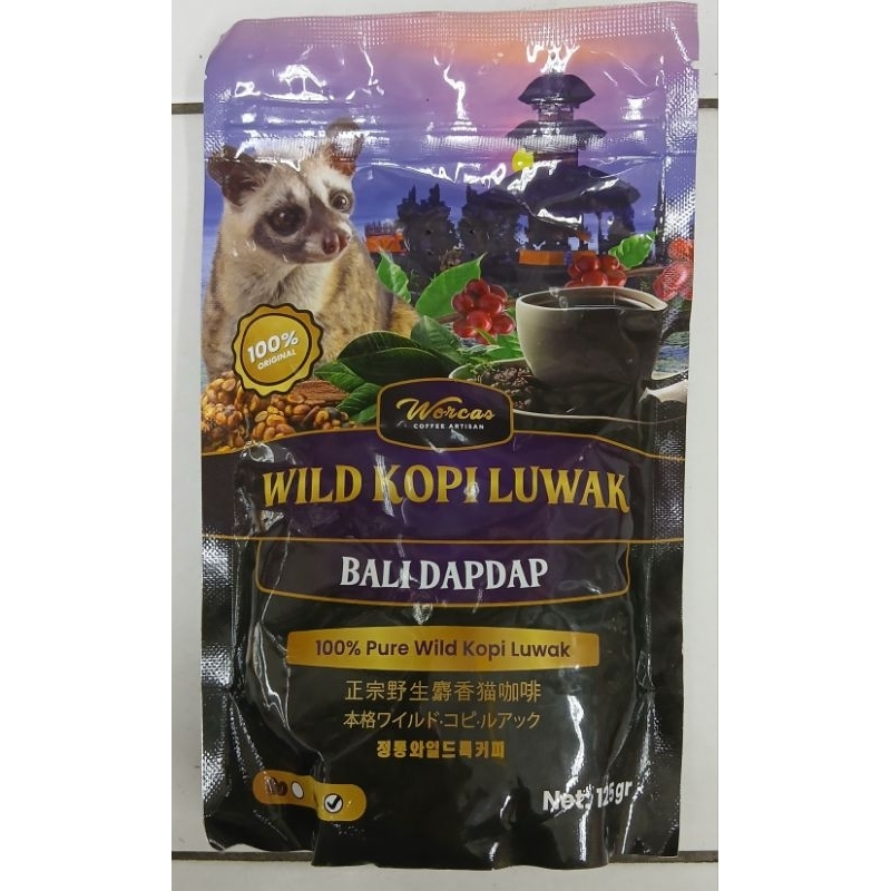 

Kopi Bali Dapdap Pure Wild Kopi Luwak 125g - HM.