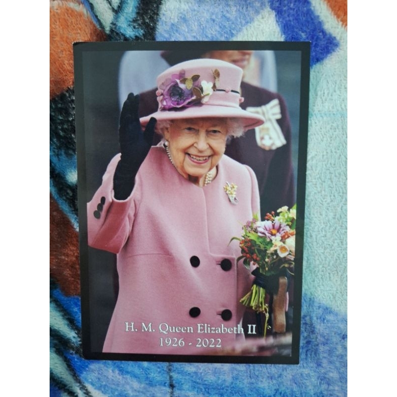 

kartu pos queen elizabeth royal family postcard