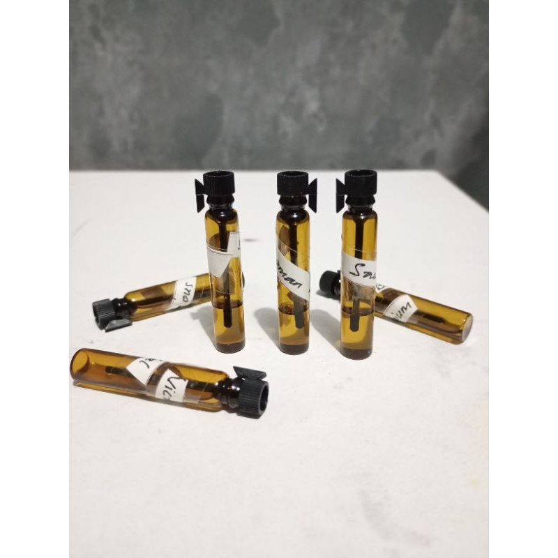 TESTER parfum | bibit parfum tester 100% | 2ml botol amber