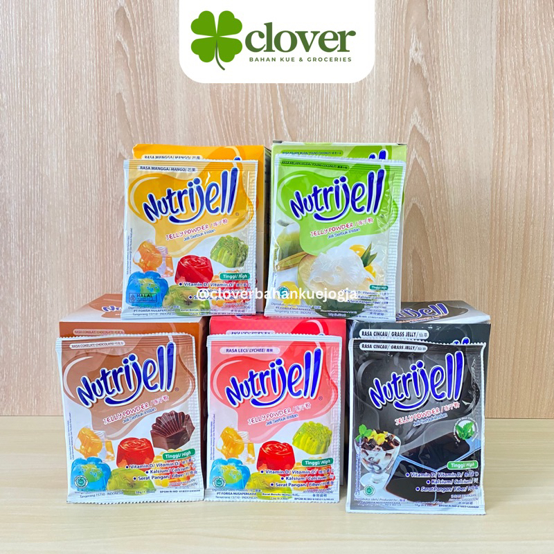 

Nutrijell Jelly Powder Instant Agar Agar Regular