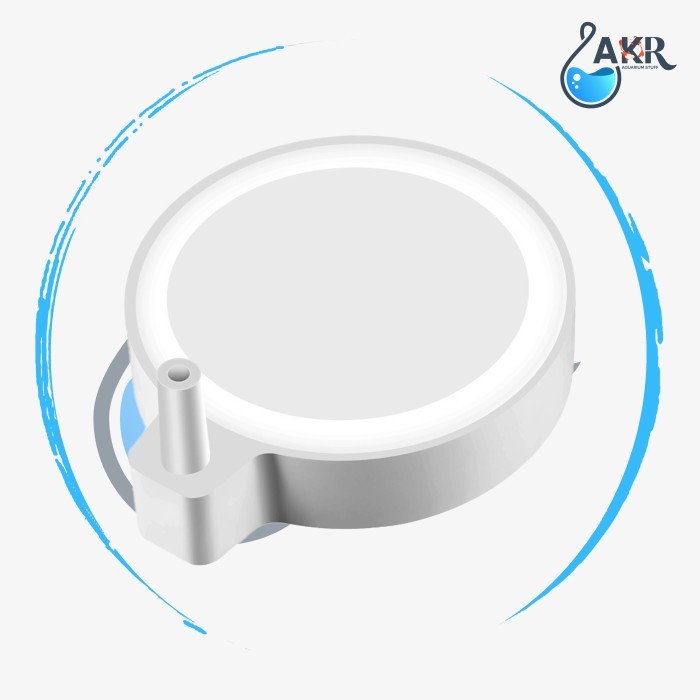 Airstone Nano Micro Bubble Diffuser Aerator Aerasi Air Stone Gelembung Udara Putih