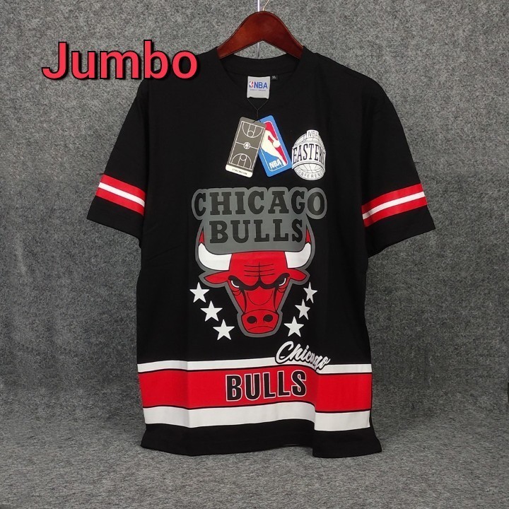 KAOS JUMBO PRIA Chicago Baju Bulls Pria UKURAN JUMBO 2XL 3XL 4XL - KAOS JORDAN BIG LOGO