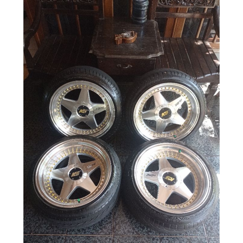 Velg KS Koenig lubang 5 double pcd r17