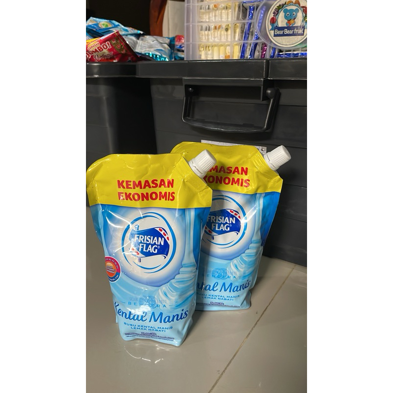 

frisian flag pouch susu kental manis 545ml