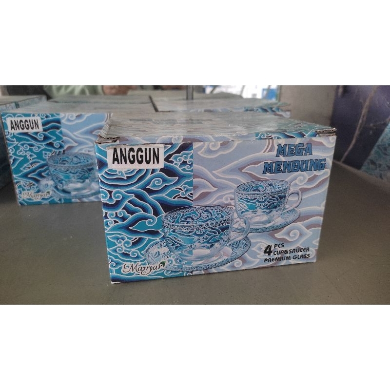 GELAS KACA SET ANGGUN