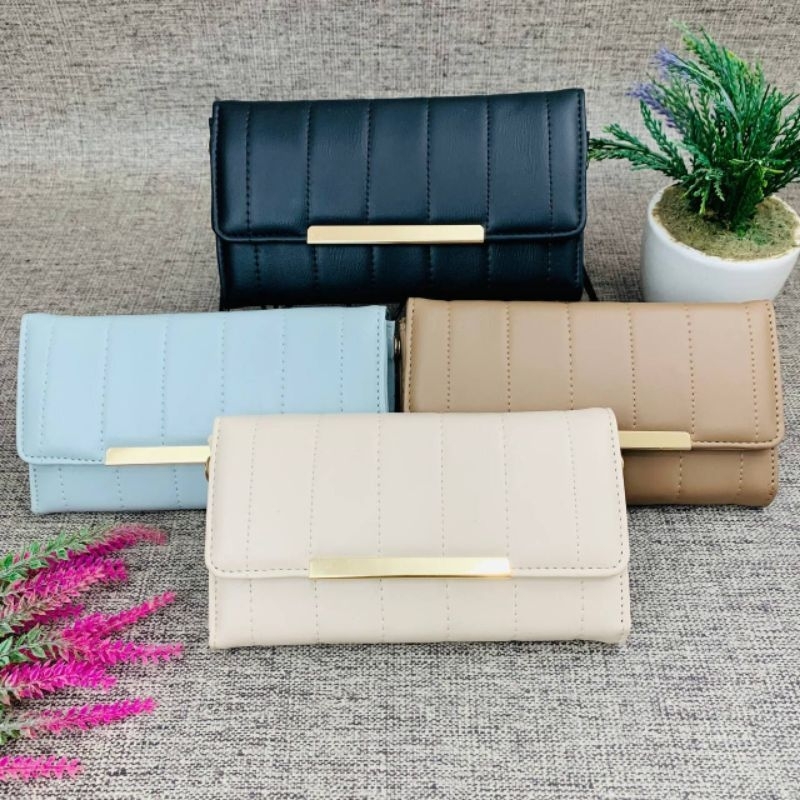 Dompet Wanita Simple Kekinian DOMPET TOFU - Model Terbaru Dompet Wanita Dompet Panjang