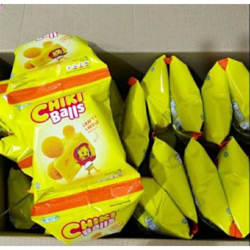 

Chiki Balls 2000 Rasa Keju & Coklat (1 renceng)