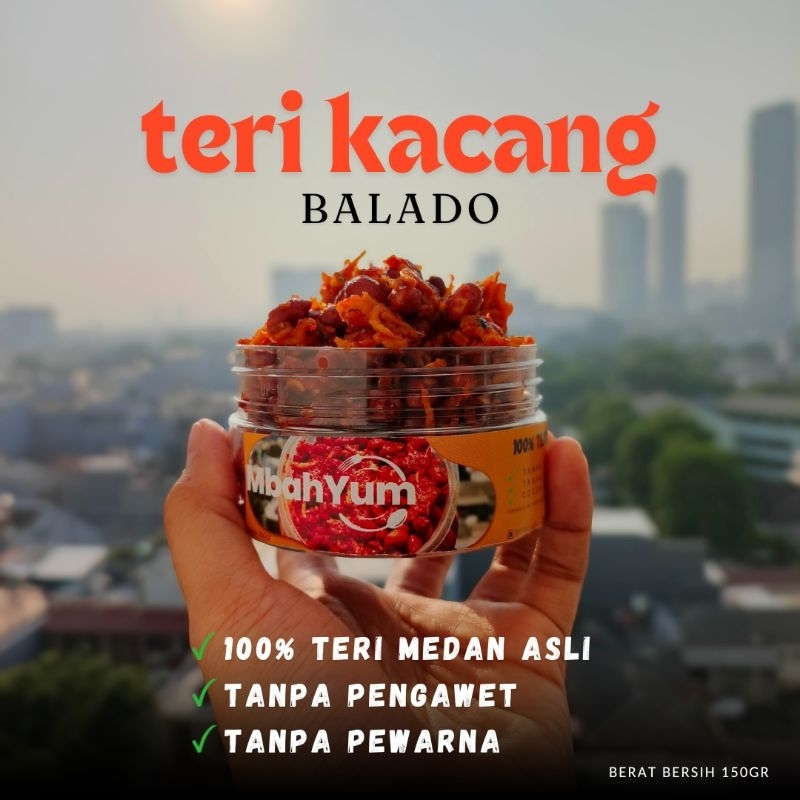 

Teri Kacang Balado teri Medan asli