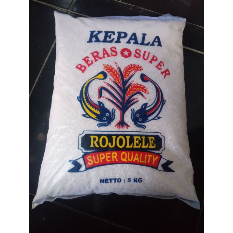 

BERAS CAP KEPALA ROJOLELE 5KG PULEN DAN PUTIH