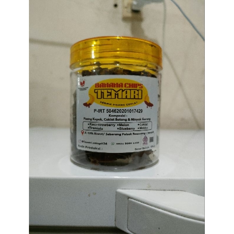 

keripik pisang coklat