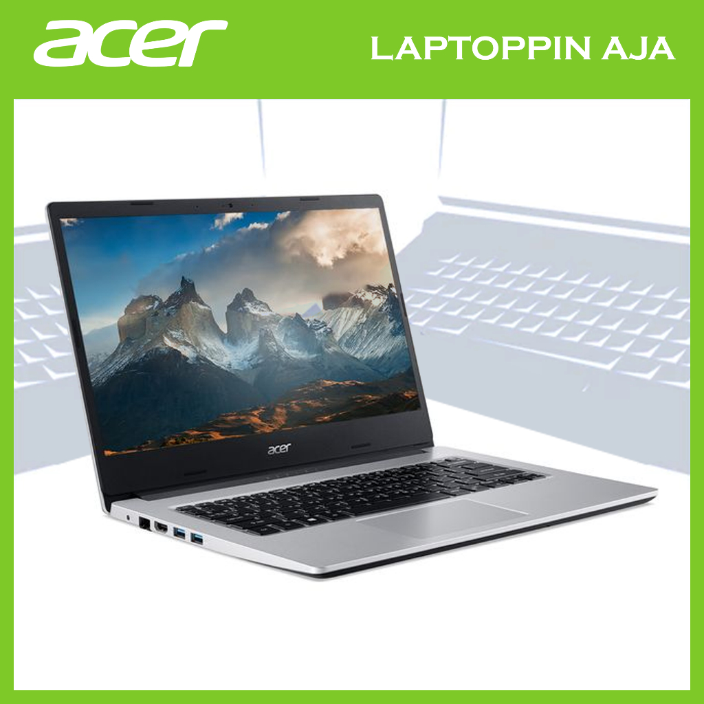 ACER ASPIRE 3 A314-22 RYZEN 5 3500U MEMORI 4 GB SSD 512 GB DOS