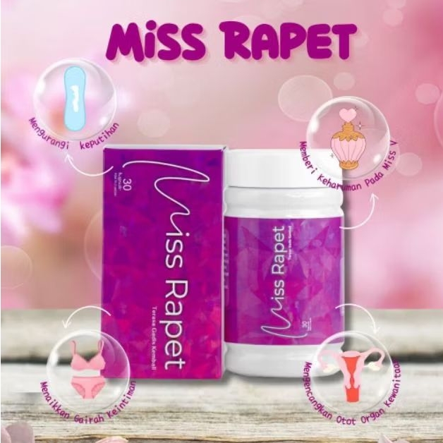 HERBALOV MISS RAPET PERAWATAN MISS V PERAWATAN KEWANITAAN MENGURANGI KEPUTIHAN PENGENCANG MISS V