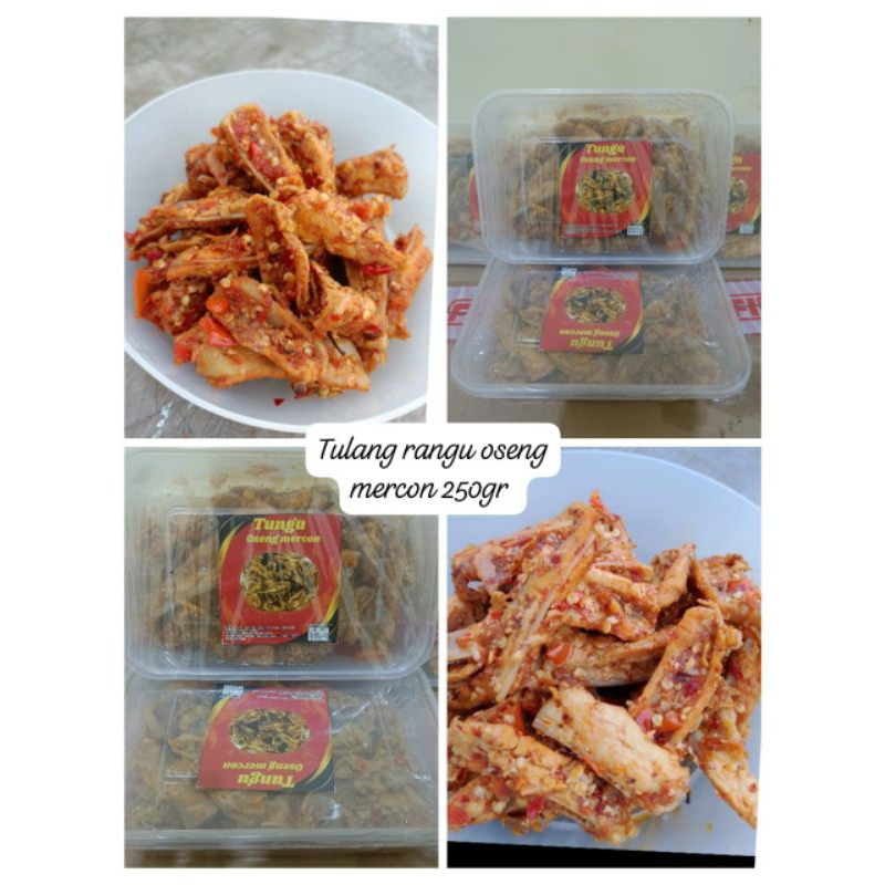 

tulang rangu oseng by yuck ning berat 250gram new produk