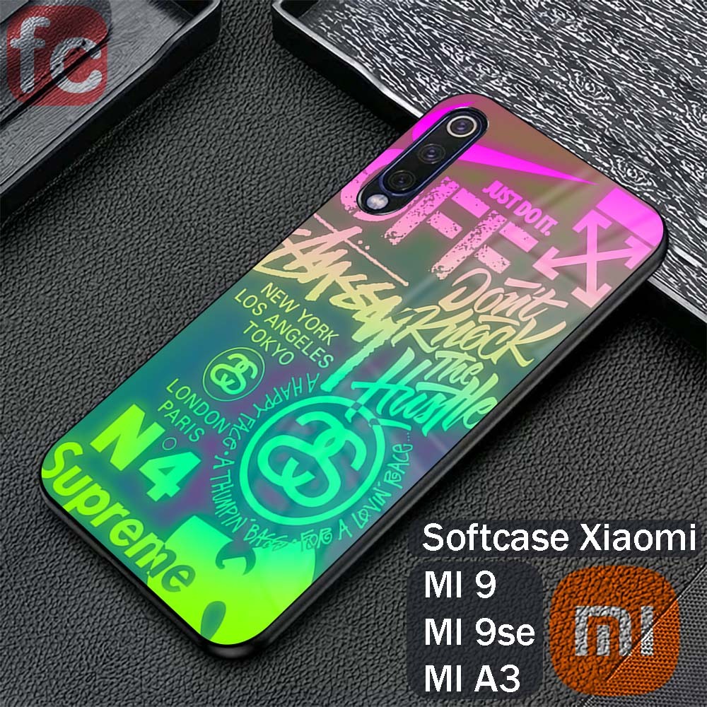 Softcase Kilau Xiaomi Mi 9 9se MI A3 | MI 9 Se |FR41| Case Hp Casing Kesing Mika Cover Pelindung Sma