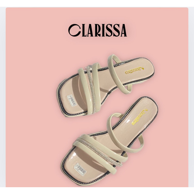 WINEL'S GLAM-Sendal hells wanita Clarissa - sendal hells wanita hak tahu 3cm