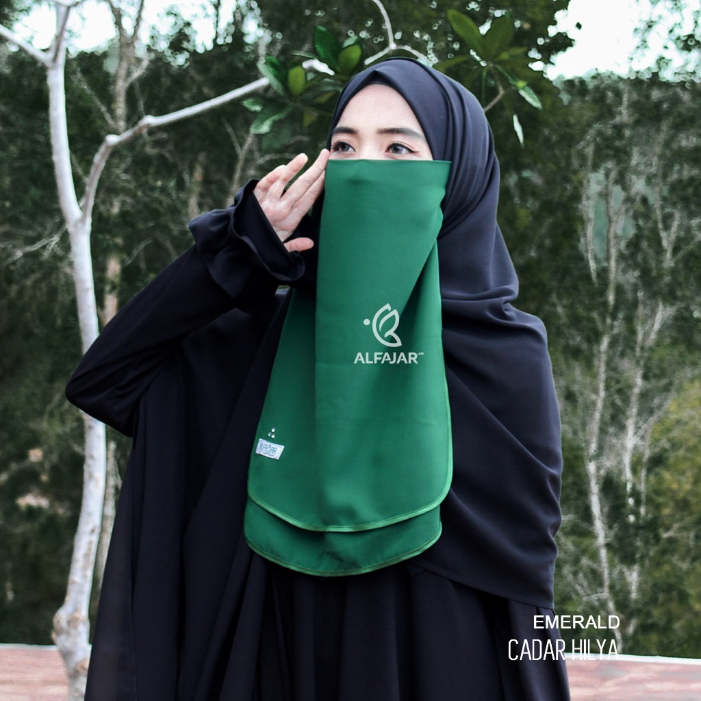 CADAR NIQOB TALI Dua Layer Hilya by Alfajar