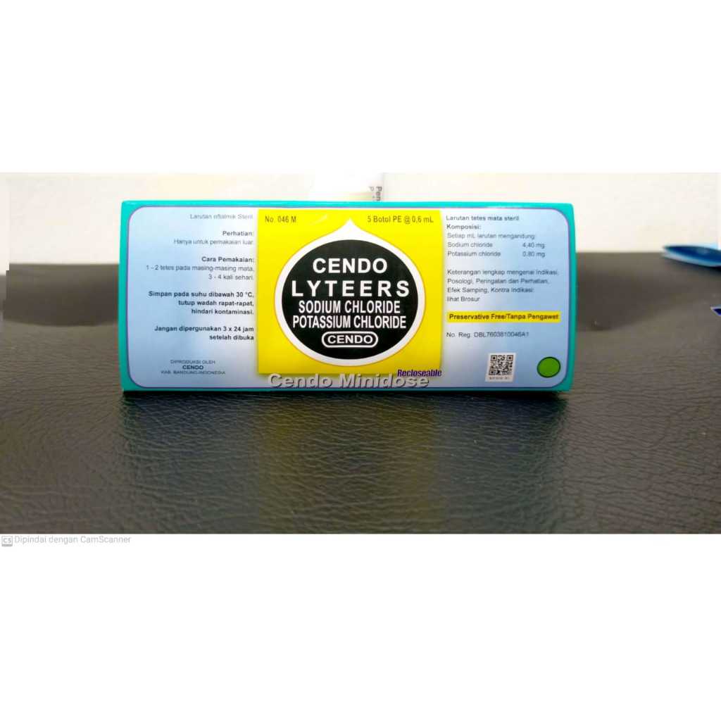 Cendo Lyteers Minidose / obat mata kering / obat menyejukkan mata