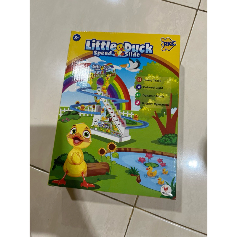 mainan anak dan bayi little duck speed slide