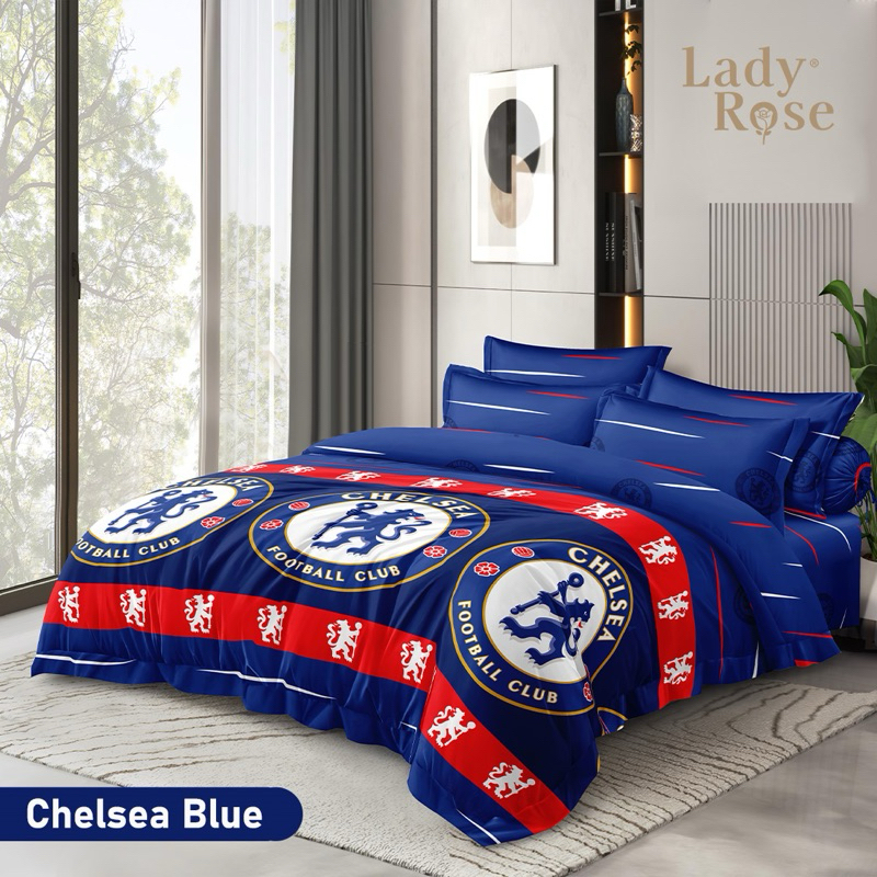 Bedcover SET LADY ROSE 180x200 / 160x200 Rumbai - Motif BOLA - LADY ROSE BC - Star - Bendera