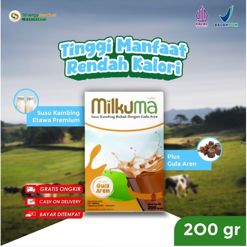 

Milkuma Gula Aren 200gr - Susu Kambing Etawalin Bubuk Original 100%