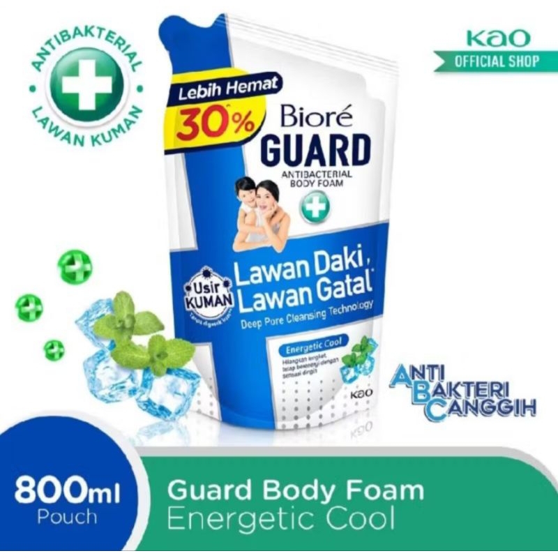 Biore Guard Energetic Cool 800ml