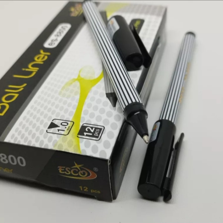 

ECER 1 PC! PEN PULPEN ESCO BALL LINER HITAM