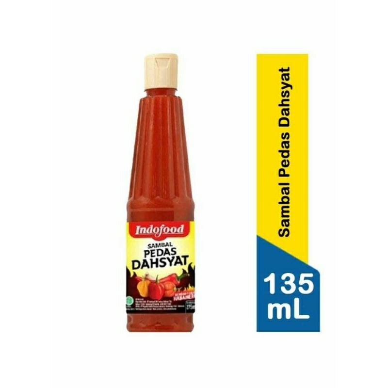 

INDOFOOD SAMBAL extra pedas dahsyat 135 ml
