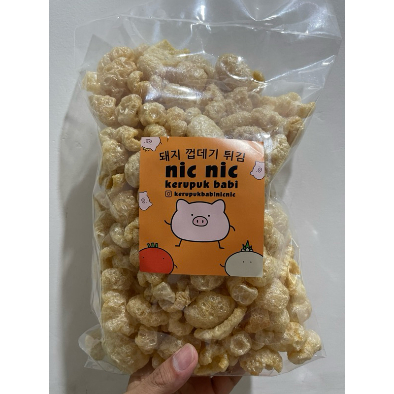 

kerupuk babi nic nic ( non halal ) 250 gram