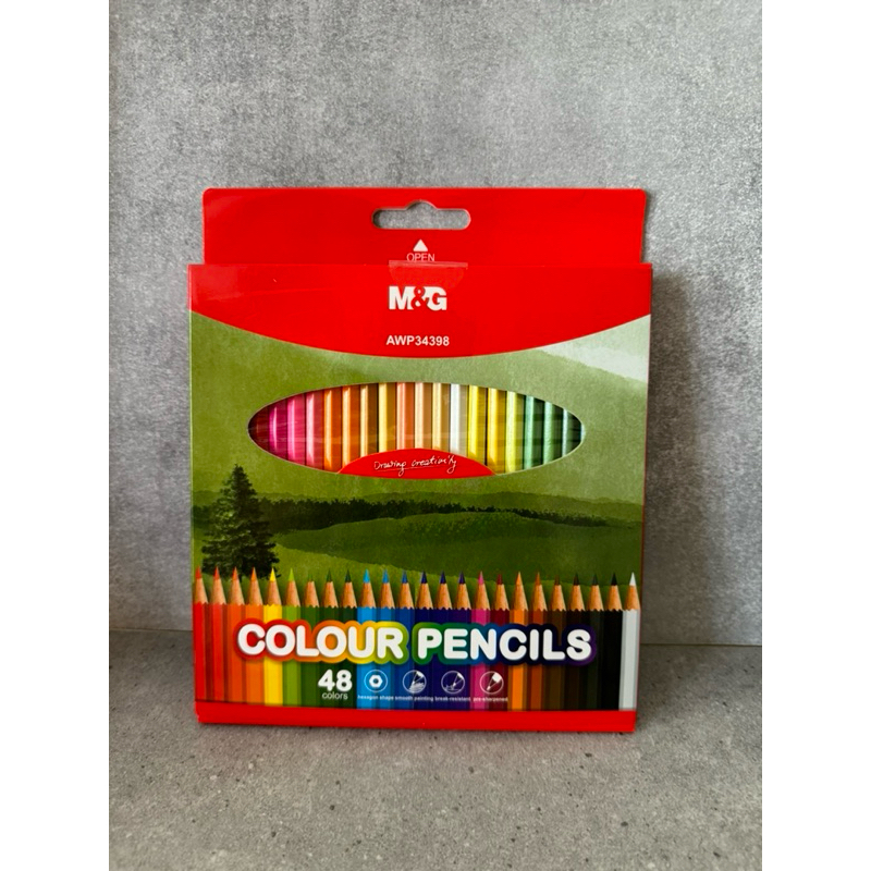 

pensil warna / colour pencil 48 warna M&G