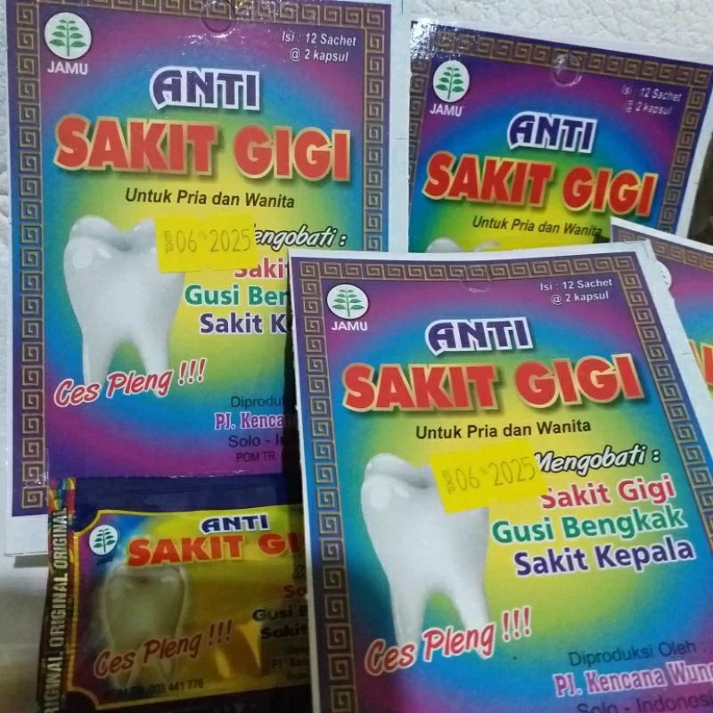 

CES PLENG anti sakit gigi