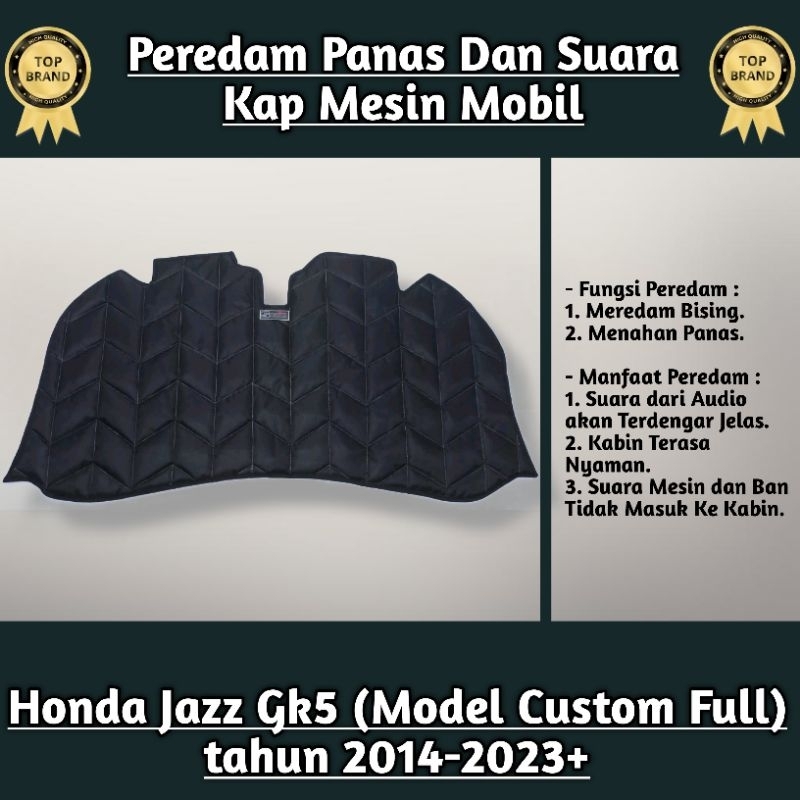 (SIGMA) Peredam Kap Mesin Mobil Honda Jazz GK5