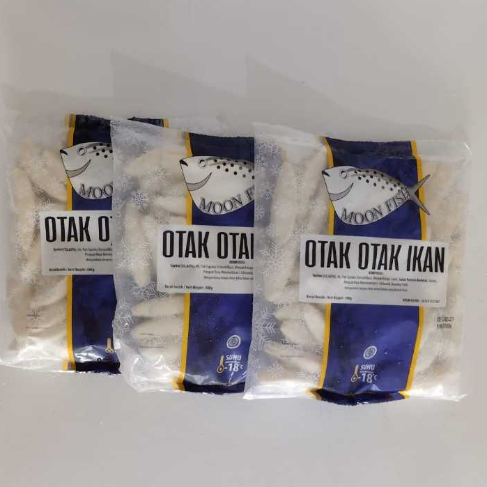 

MoonFish Otak-Otak Ikan Netto 500gram Otak-Otak Halal MUI