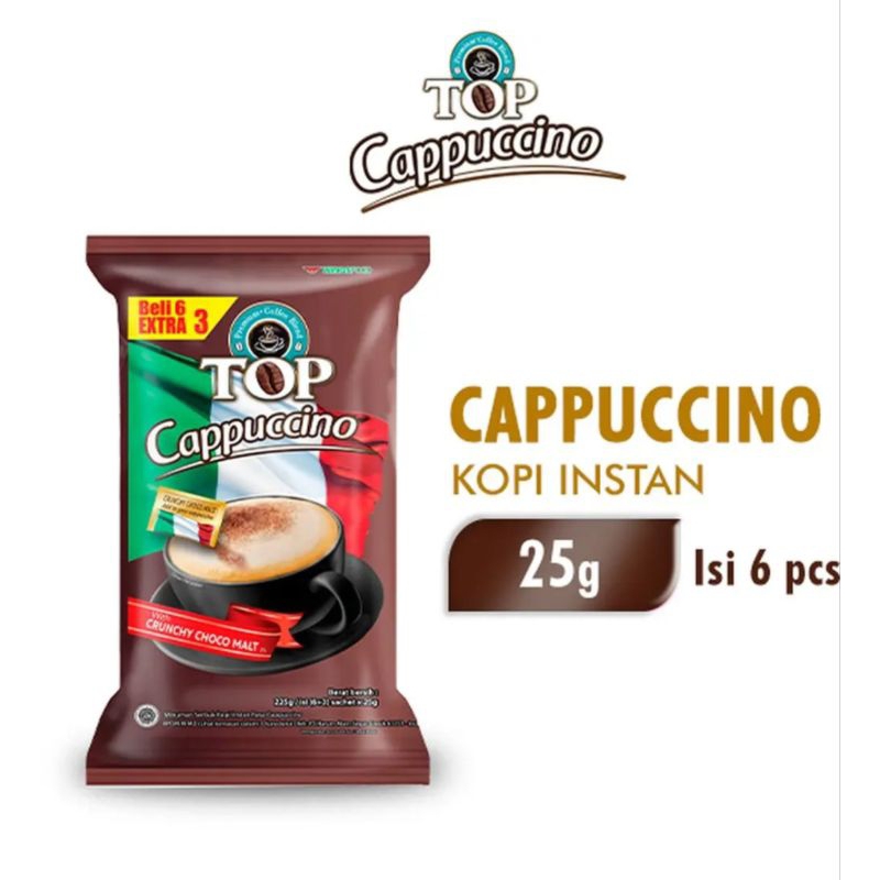 

Top Kopi Cappucino (6 + 3) x 25gram